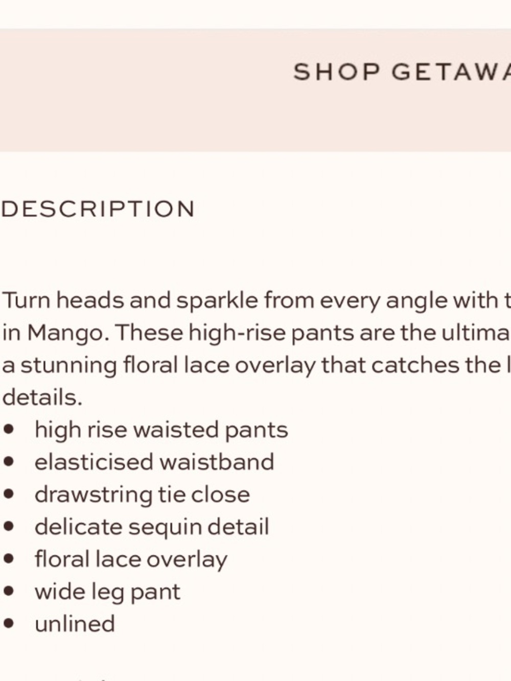 Petal & Pup Sparkle Mustard Sequin Pants - Picture 14 of 14